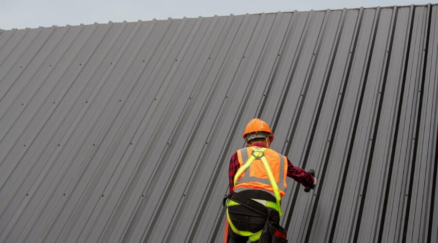 Professional metal roof installation services in Vanderbilt, TX